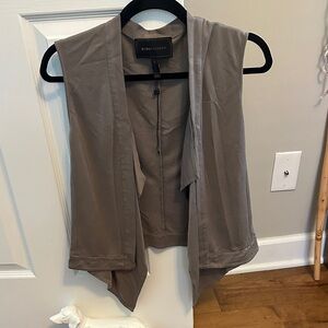 BCBG Brown Sleeveless Vest